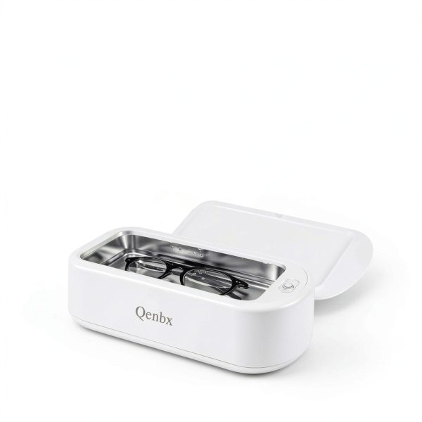 Qenbx Ultrasonic Jewelry Cleaner 640ml with 2 Time Modes-1