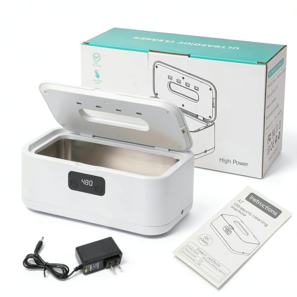 snawowo Ultrasonic Jewelry Cleaner A7 800ml Stainless Steel-8