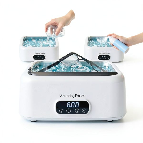 Ultrasonic Jewelry Cleaner by AMAZING FLOWER M9B201 24oz Deep Clean-5