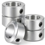 Eldraqth Galvanized Carbon Steel Clamp-On Shaft Collar 3/4 Inch 706581-0