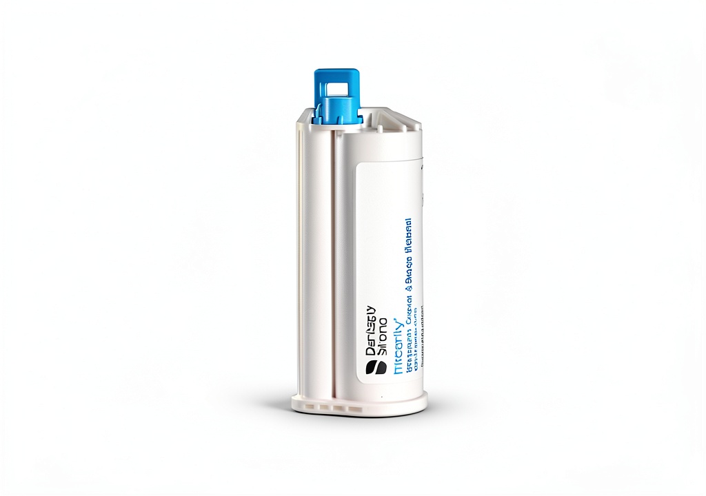 Installing Dentsply Caulk Dental Acrylic DNC-666210 High‑Strength Lab Material on a wooden desk