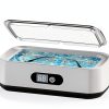 WHCASYO Ultrasonic Jewelry Cleaner 650ml Stainless Steel Tank 49kHz-0