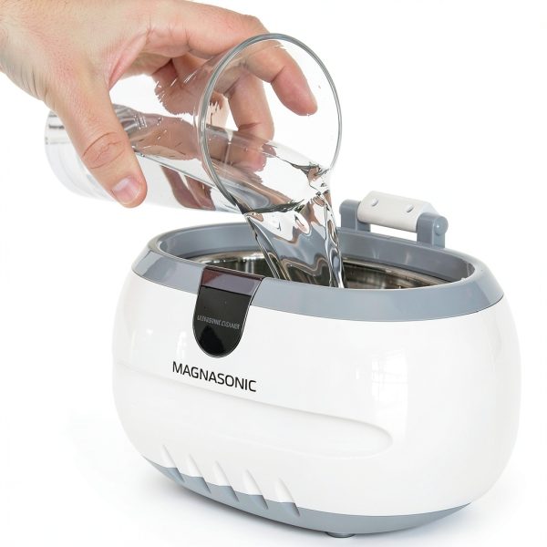 Ultrasonic Jewelry Cleaner Magnasonic FBA_CD2800 20oz 3 Minute Cycle-5
