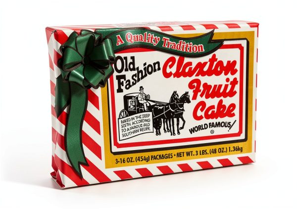 Claxton Fruit Cake Classic Holiday Fruitcake 16 Ounce Pack of 5-6