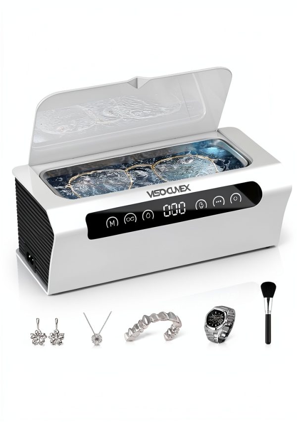 Ultrasonic Glasses Cleaner VISOCUVEX SJ-W1 35W with 16.9oz Tank-0