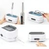 Ultrasonic Jewelry Cleaner BYASKZIV M9B03 Light Pink 48kHz Portable-4