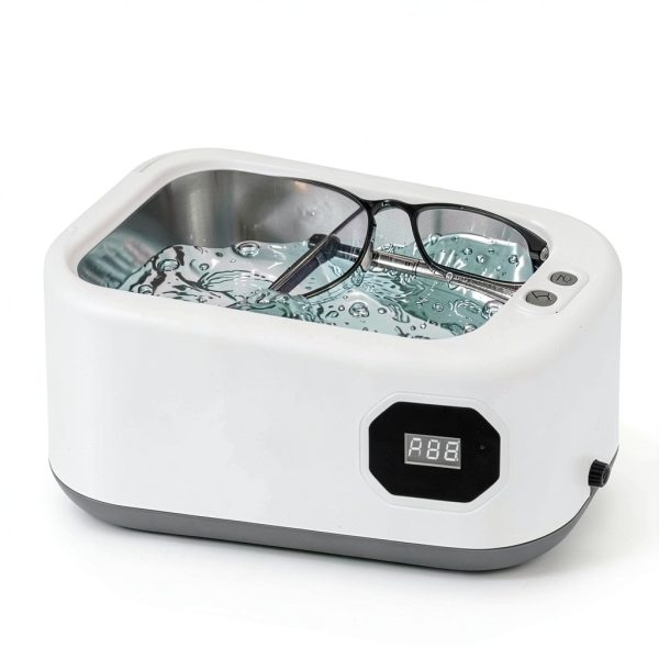 IELJYEQ Ultrasonic Jewelry Cleaner 49kHz 22oz Stainless Steel Portable-5