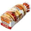 Thomas' Plain Bagels 6 Count Soft Chewy Kosher Parve Certified-21