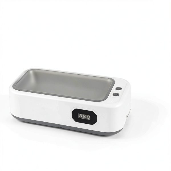 IELJYEQ Ultrasonic Jewelry Cleaner 49kHz 22oz Stainless Steel Portable-3