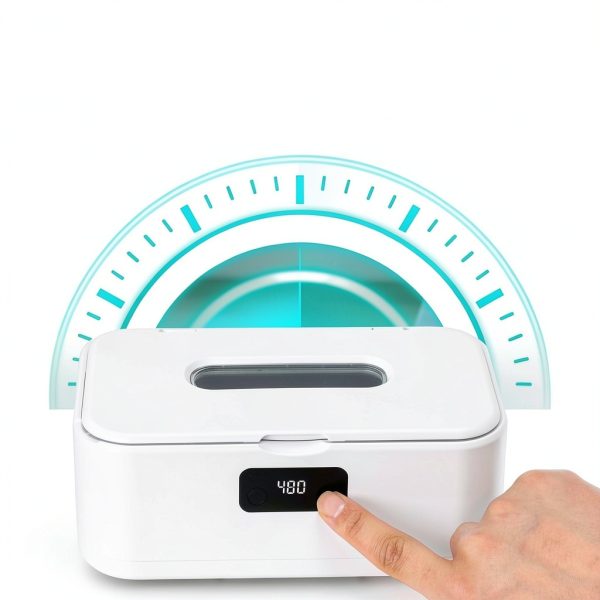 snawowo Ultrasonic Jewelry Cleaner A7 800ml Stainless Steel-3