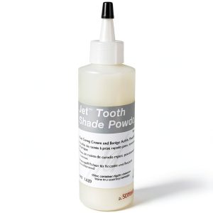 Jet Tooth Shade Acrylic Powder #62/A2 4oz – Dental Lab Material-0