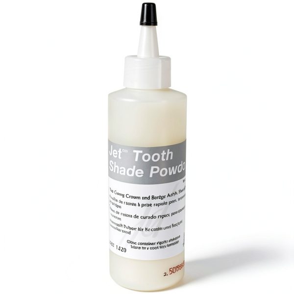 Jet Tooth Shade Acrylic Powder #62/A2 4oz – Dental Lab Material-0