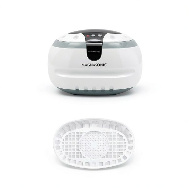 Ultrasonic Jewelry Cleaner Magnasonic FBA_CD2800 20oz 3 Minute Cycle-8