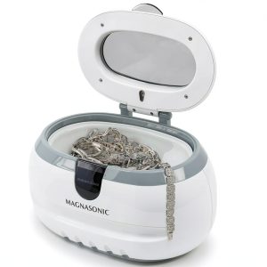 Ultrasonic Jewelry Cleaner Magnasonic FBA_CD2800 20oz 3 Minute Cycle-0
