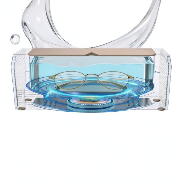 Ultrasonic Glasses Cleaner VISOCUVEX SJ-W1 35W with 16.9oz Tank-1