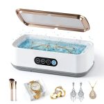 Blazeavian 49kHz Ultrasonic Jewelry Cleaner 650ml Stainless Steel-0