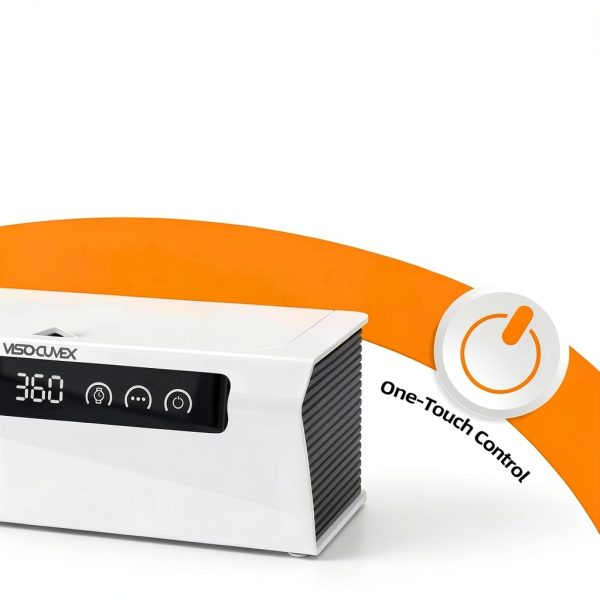 Ultrasonic Glasses Cleaner VISOCUVEX SJ-W1 35W with 16.9oz Tank-2