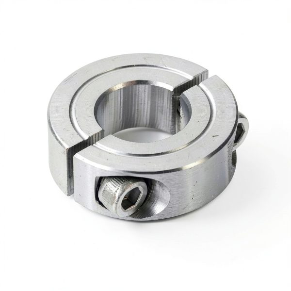 uxcell Double Split Shaft Collar 2pcs 20mm/40mm 304 Stainless Steel-3