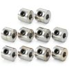 uxcell 10pcs Set Screw Collars 3mm Bore Stainless Steel Shaft Collars, 8mm OD, 7mm Width, Landing Gear Stopper Wheel Collar-0