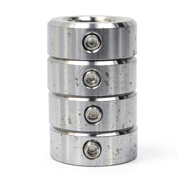 Jeremywell 3/4" Bore Stainless Steel Shaft Collar Screw OD 1-1/4" 4pcs-5