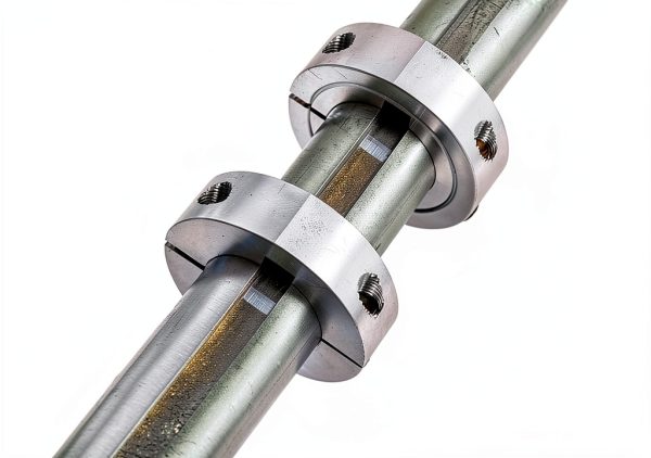 Axle Collar 1 Inch Split-Keyed Aluminum Clamp On KART SUPPLY 2 Pack-3