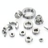 uxcell Double Split Shaft Collar 2pcs 20mm/40mm 304 Stainless Steel-6