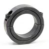 Jeremywell 1-3/4" Bore Double Split Set Screw Shaft Collar OD 2-3/4" Width 11/16" (2 PCS)-3