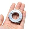 uxcell 4pcs Double Split Clamp-On Shaft Collar Aluminum Alloy-5
