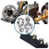 MECCANIXITY Shaft Collar 40mm Bore Double Split 304 Stainless Steel Clamping Shaft Collars for Industrial Automation Conveyor Belt Systems-5