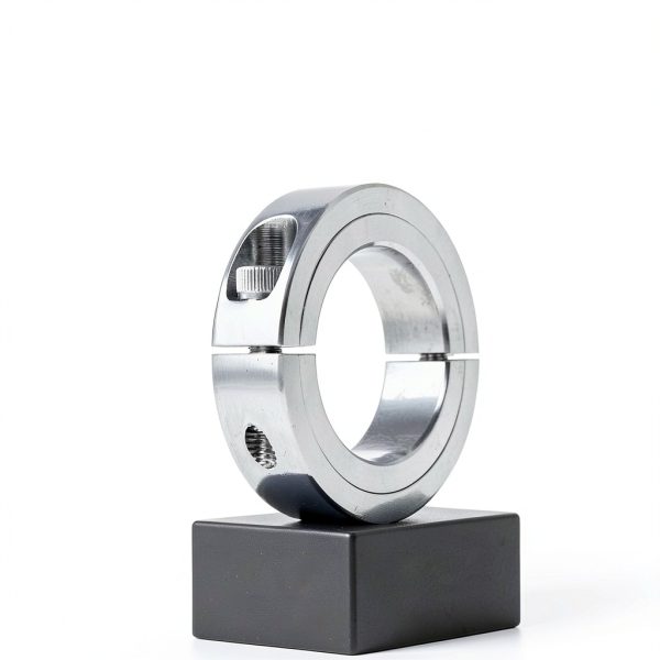 MECCANIXITY 2Pcs Shaft Collar 8mm Bore Single Split 304 Stainless Steel Clamping Shaft Collars for Industrial Automation Conveyor Belt Systems-2