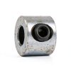 uxcell 10pcs Set Screw Collars 4mm Stainless Steel 9mm OD 7mm Width-2