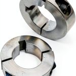 Axle Collar 1 Inch Split-Keyed Aluminum Clamp On KART SUPPLY 2 Pack-0