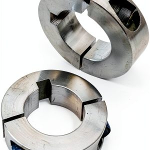 Axle Collar 1 Inch Split-Keyed Aluminum Clamp On KART SUPPLY 2 Pack-0