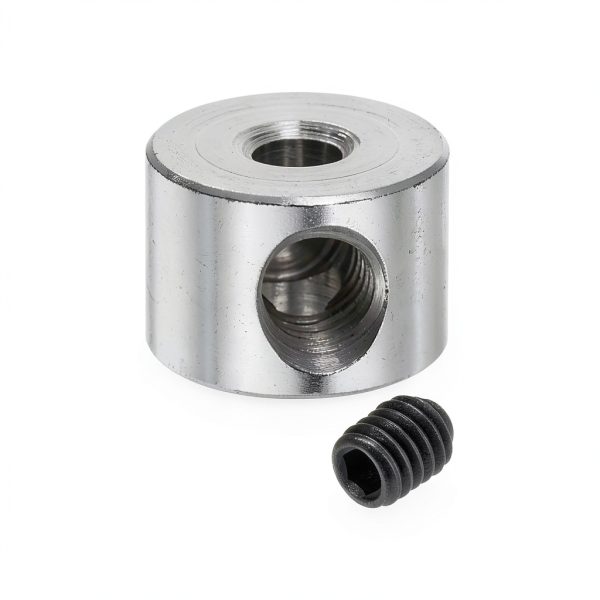uxcell 10pcs Set Screw Collars 3mm Bore Stainless Steel Shaft Collars, 8mm OD, 7mm Width, Landing Gear Stopper Wheel Collar-4