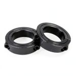 Jeremywell 1-3/4" Bore Double Split Set Screw Shaft Collar OD 2-3/4" Width 11/16" (2 PCS)-0