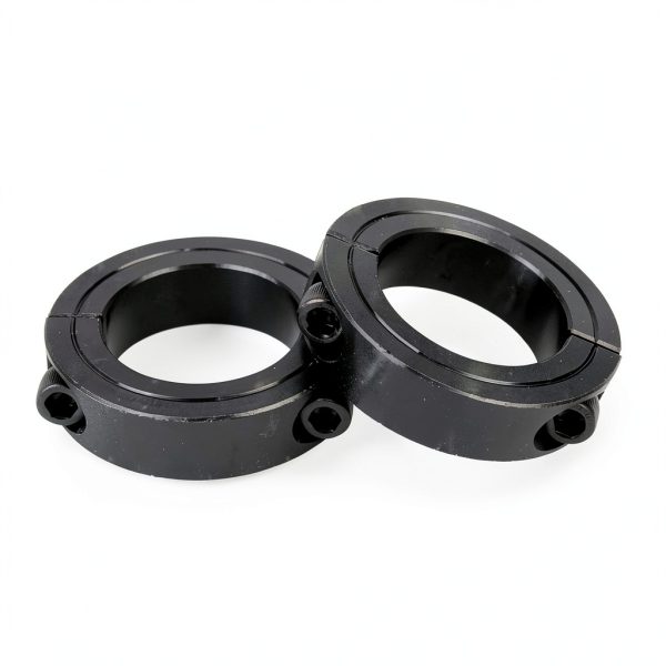 Jeremywell 1-3/4" Bore Double Split Set Screw Shaft Collar OD 2-3/4" Width 11/16" (2 PCS)-0