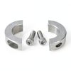 uxcell Double Split Shaft Collar 2pcs 20mm/40mm 304 Stainless Steel-4