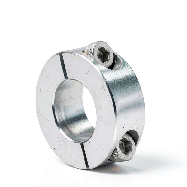 uxcell Double Split Shaft Collar 2pcs 20mm/40mm 304 Stainless Steel-2