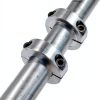 Axle Collar 1 Inch Split-Keyed Aluminum Clamp On KART SUPPLY 2 Pack-2