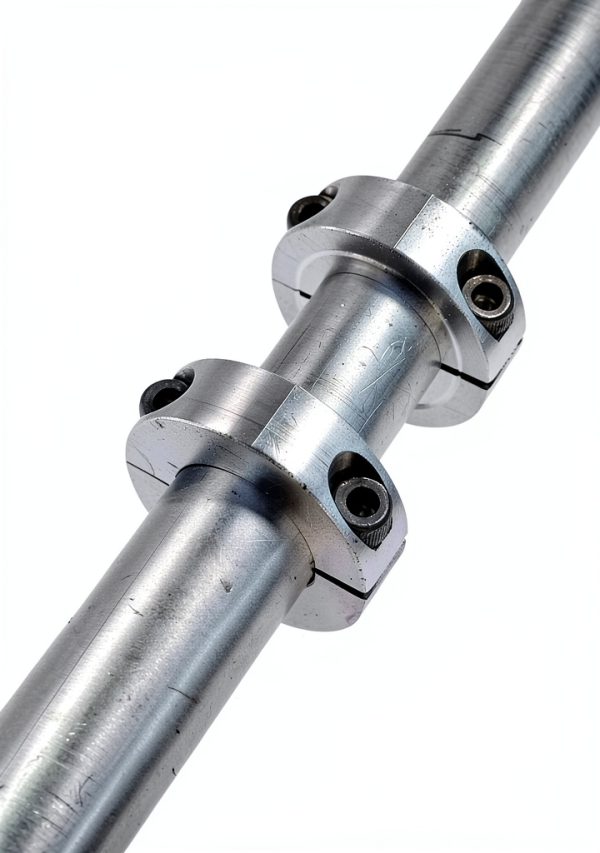 Axle Collar 1 Inch Split-Keyed Aluminum Clamp On KART SUPPLY 2 Pack-2