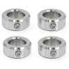 Jeremywell 3/4" Bore Stainless Steel Shaft Collar Screw OD 1-1/4" 4pcs-0