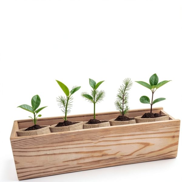 5X Bonsai Starter Kit by Adawook - Indoor Planting Bags & Seeds for-4
