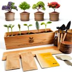 5X Bonsai Starter Kit by Adawook - Indoor Planting Bags & Seeds for-0